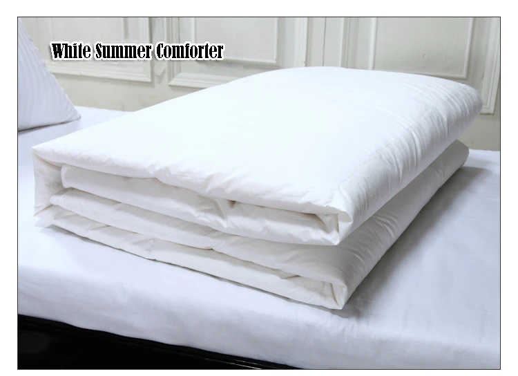 100 White Goose Down Comforter Duvet Dekbed Summer Doona Quilted