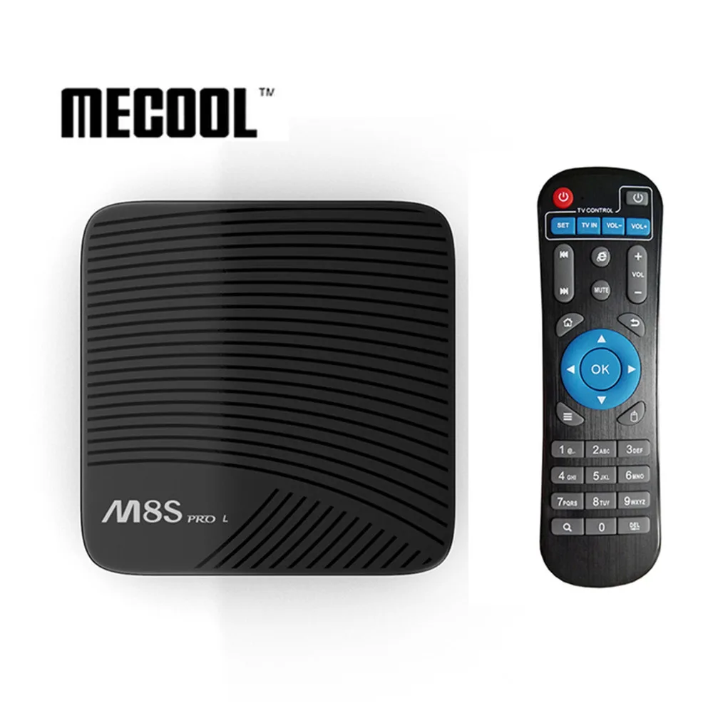 

Mecool M8S PRO L tv box 4K TV Box Android 7.1 Amlogic S912 4k media player VS TX3MINI X96MINI