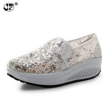 Г. летние женские туфли на плоской платформе женские удобные дышащие милые туфли на плоской подошве женская повседневная обувь с сетчатым кружевом