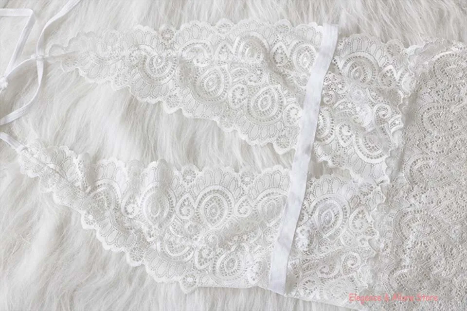 Ladies Sleepwear Strap Lace up