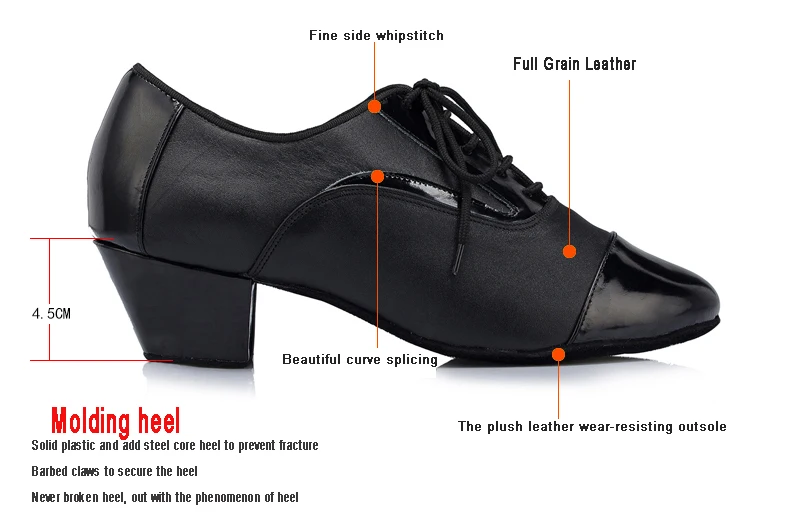 20161228_162520_043Professional Dance Shoes Brand Man Sports Latin Shoes Genuine Leather Upscale Fitness Breathable Adult Boy Social Sneakers 8001