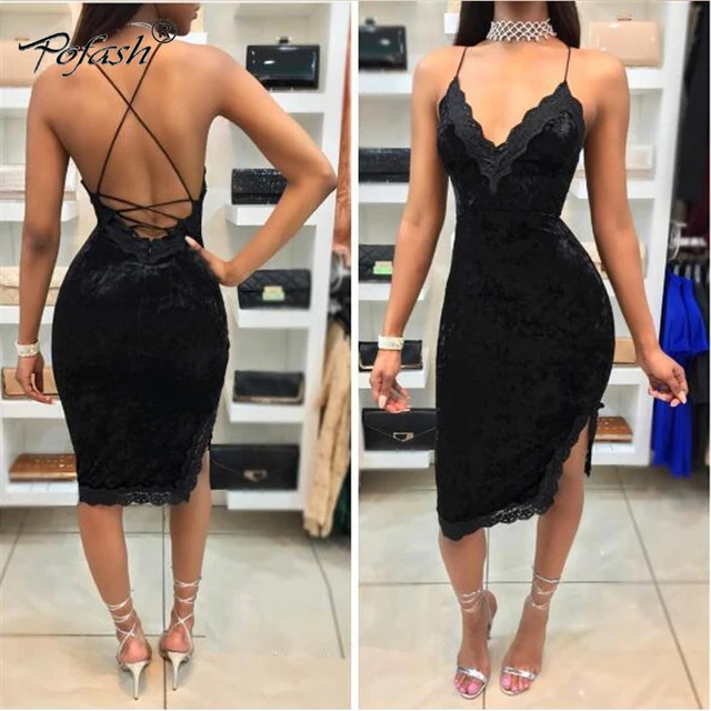 2017 Fashion Trend Women Velet Dress Female Summer Backless Elastic Dresses Sexy V Neck Spaghetti Strap 2017 Fashion Trend Women Velet Dress Female Summer Backless Elastic Dresses Sexy V Neck Spaghetti Strap