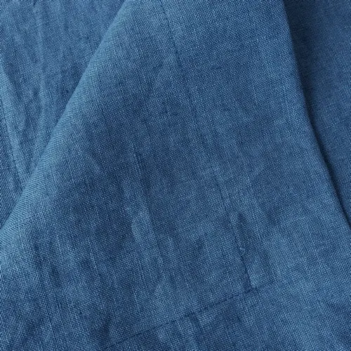 post blue Французский льняной ткани 280 см ширина использования для льняных постельных принадлежностей - Цвет: post blue