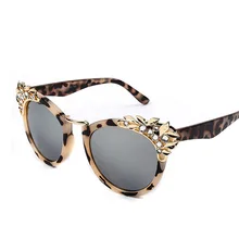 Роскошный со стразами Блестящий кошачий глаз солнцезащитные очки женские модные анти-УФ очки Европейский стиль модели очки индивидуальные очки