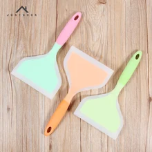 Justcook sílica gel japonês tamagoyaki omelete pan turners espátula de silicone resistente à temperatura multicolorido suprimentos de cozinha