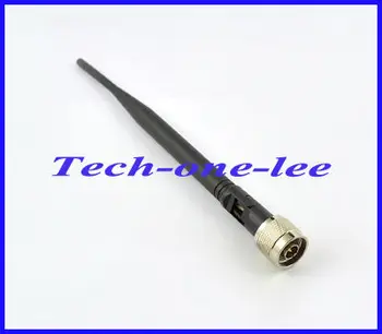 

10pcs/lot Nickel Plated N Male Connector 900mhz GSM 5DB Antenna Free shipping
