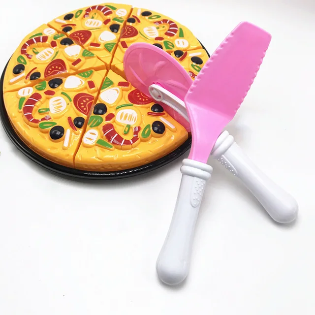 Dollhouse Miniature Pepperoni Pizza Toys Doll Mini Tiny Food Kitchen