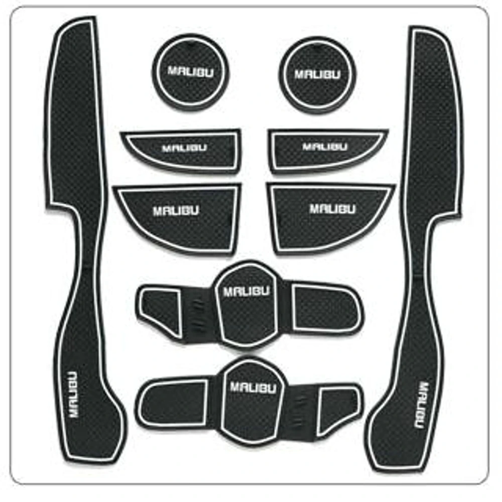 For Chevrolet Malibu Car sticker Car trim accessories car gate slot pad