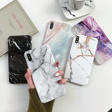 Мраморный чехол для Coque iphone 11 Pro Max 7 XS MAX чехол из мягкого ТПУ задняя крышка для iphone 6 6S 7 8 Plus iphone X XR чехол