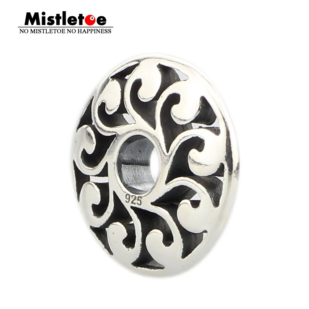 

Mistletoe Jewelry Genuine 925 Sterling Silver Daylight Charms Beads Fits European Troll 3.0mm Bracelet