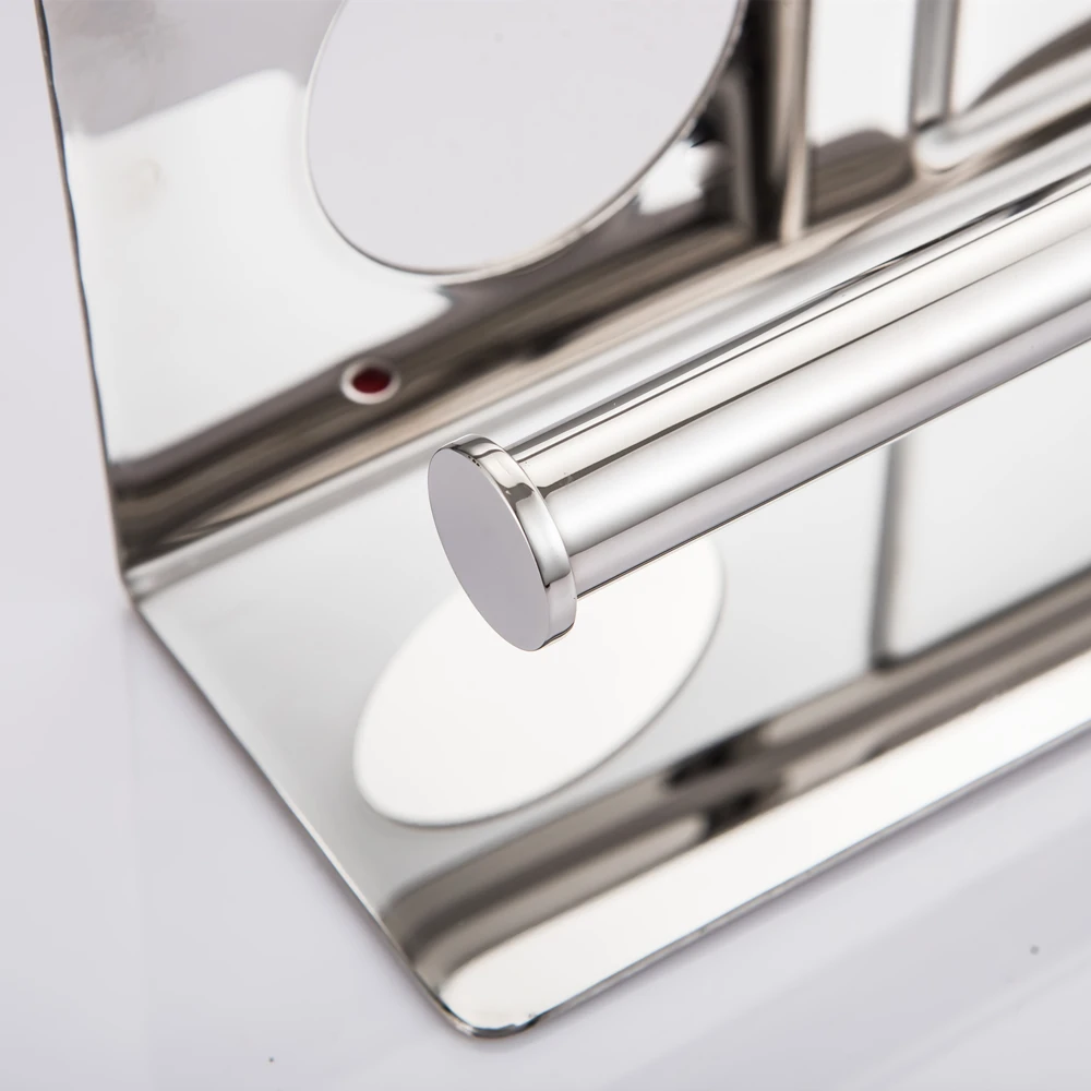 03Stainless Steel Bathroom Shelf Luxury Cosmetic Storage Bathroom Shelf Holder Bathroom Accessories Best Price Mci4