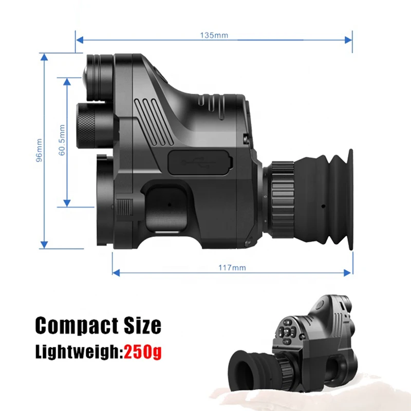 NV007 камера ночного видения riflscope рекордер телескоп Wifi приложение 1080P HD Riflescope vision