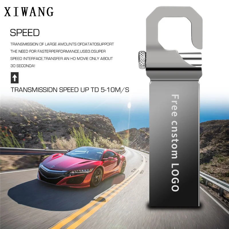 

USB Flash Drive 32gb usb 3.0 metal USB stick Real Capacity pendrive 128gb 64gb 16gb 8gb flash memory pen dirve free custom logo