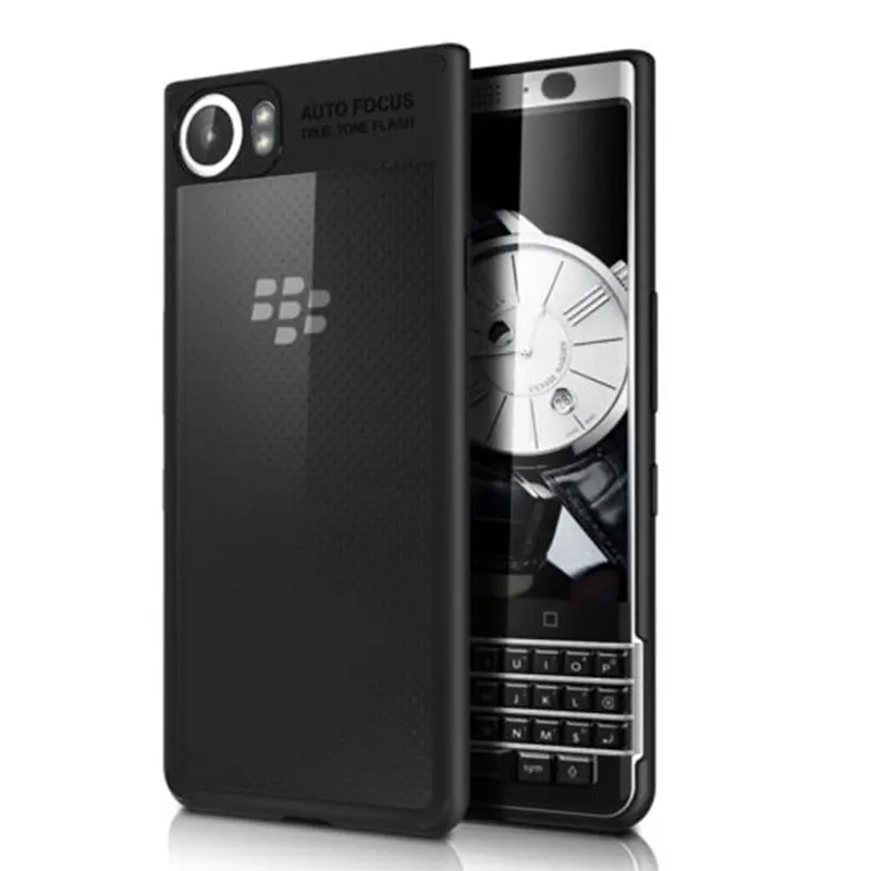 Новый черный чехол из ТПУ для телефона противоударный Blackberry KEYone мягкий