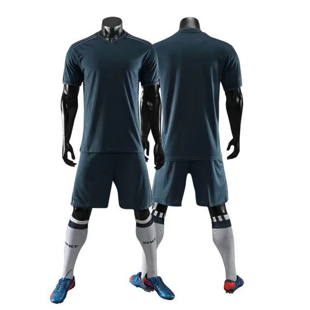 men European sizes soccer jerseys football training suit custom Adults Kids plain soccer jersey