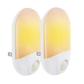 

LED Motion Sensor Light, 2 Pack Emotionlite Plug in Night Lights, Motion Activated Night Light, Warm White LED