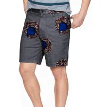 Мужская африканская одежда Дашики шорты Праздничный Принт короткие брюки мужские шорты костюм для вечеринки африканская одежда по индивидуальному заказу