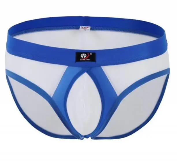 Hot Colorful Mens Briefs Hot Sheer Mens Low Rise Seamless Underwear Ice