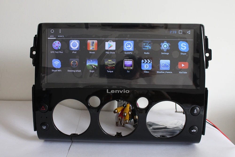 Lenvio 12,3 "ips Восьмиядерный ОЗУ 2 ГБ Android 7,1 автомобиль DVD gps плеер для Toyota FJ Cruiser 2007 2008 2009 2010 2011 2012-2016 радио