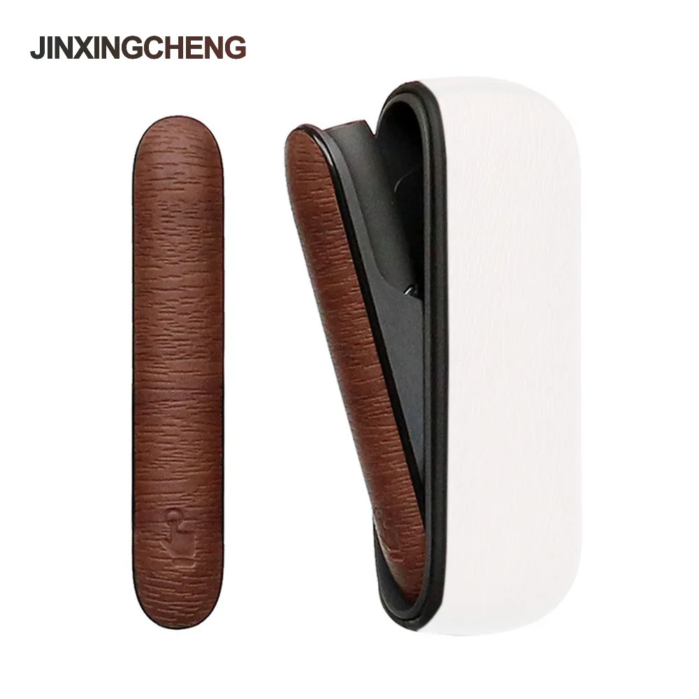 

JINXINGCHENG Colorful Leather Cover for iqos 3.0 Magnetic side Cover Case for iqos3 Protective Holder Cover Accessories