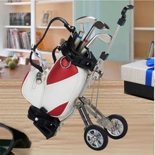 CRESTGOLF Golf подарки ручка держатель с 3 пенал для ручек Держатель Для Гольфа украшения стол подарки, cувениры для гольфа новинка подарок