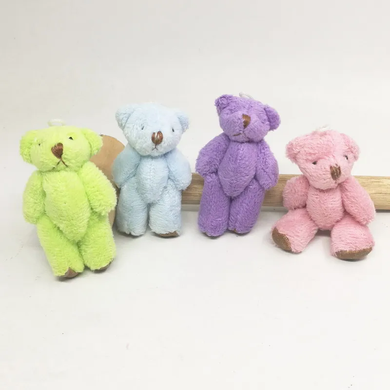6cm long wool plush bear 3