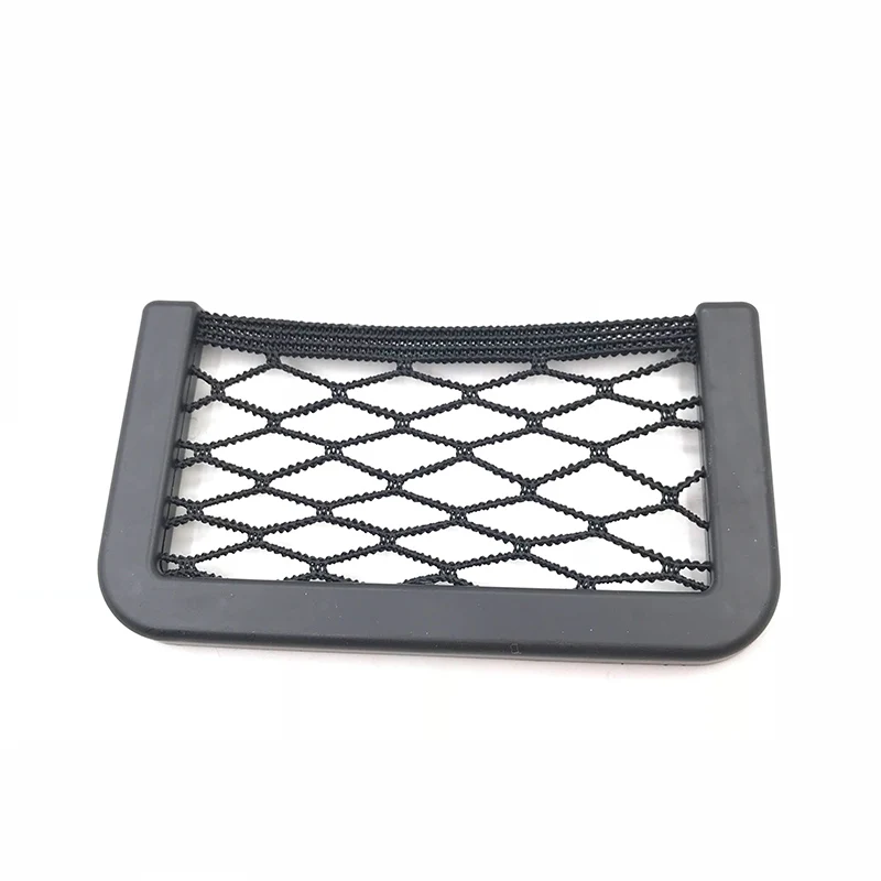 Universal Car Seat Back Storage Mesh Net Bag Strong Magic Tape 15x8cm Luggage Holder Trunk Organizer Styling|Все для уборки| |