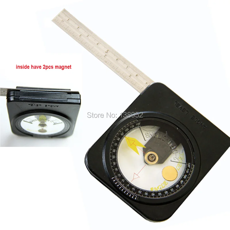 Multi function Angle level with track protractor with