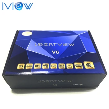 

Free Shipping 1pc Original Libertview V6 Mini HD Satellite Receiver S V6 Support CCCAMD Newcamd WEB TV 3G Biss Key Youporn