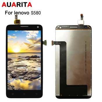 

AAA quality LCD For Lenovo S580 S 580 LCD Display Touch Panel Screen front outer Glass Assembly Replacement Parts with tools