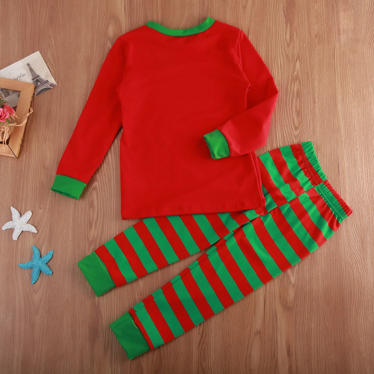 Рождественские пижамы для всей семьи, комплект для взрослых, женщин, мужчин, детей, мальчиков и девочек, г. Новые Топы с длинными рукавами, полосатые штаны, одежда для сна, одежда для сна
