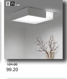 Bwart современные светодиодные светильники потолочные простой стиль smart домой светодиодные лампы большой творческой блеск спальня гостиная лампа