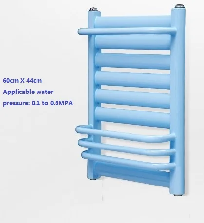 60x44 см горячей воды радиатор для комнаты тепла системы с 4 вешалка для полотенец