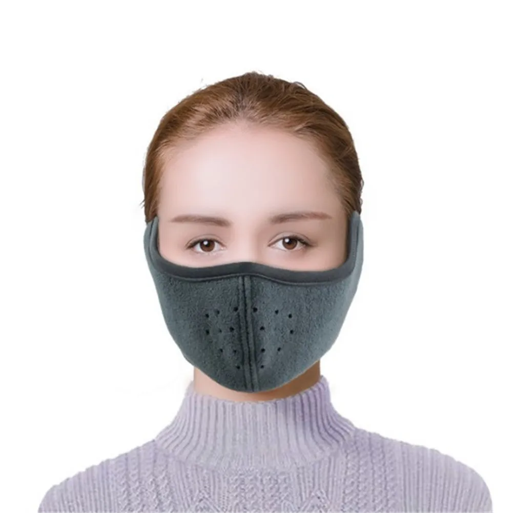 Зимние наушники Велоспорт ветрозащитный дышащий 2 в 1 маска для лица наушники 2018 новая зимняя мода полезные человек женщин уха наушники