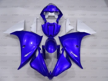 

for YAMAHA YZFR1 2009 - 2011 Plastic Fairings YZF R1 2009 Plastic Fairings YZF1000 R1 10 11 Blue White Abs Fairing