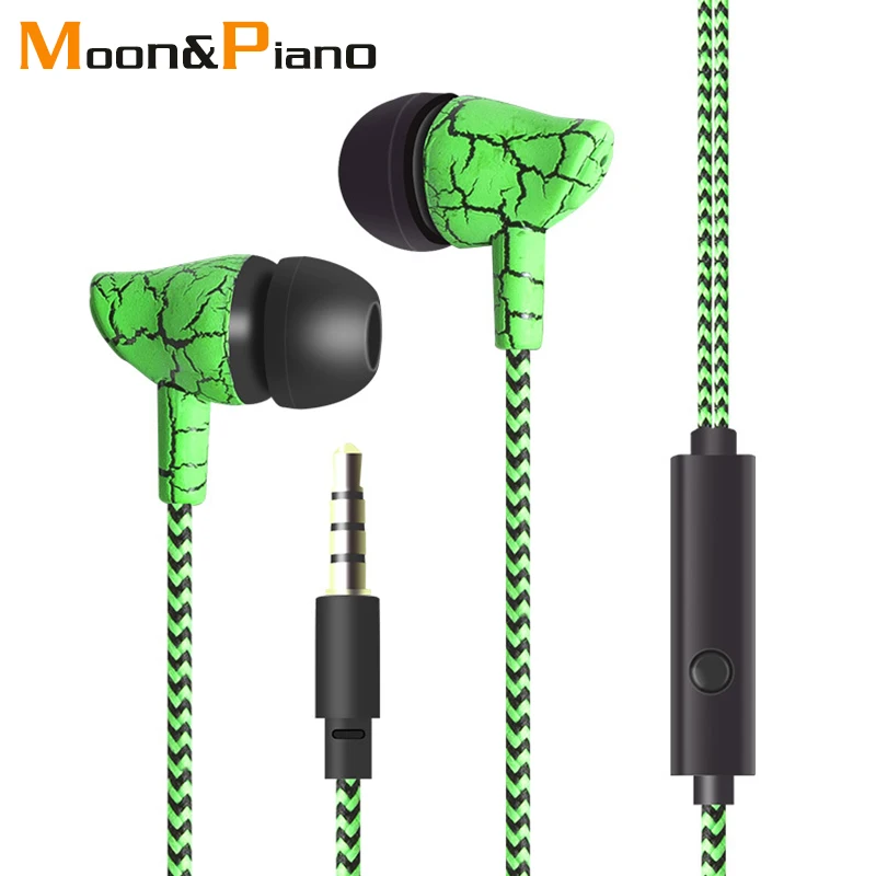 

Sports Earphone With Microphone 3.5mm In-Ear Stereo Earbuds Running Headset For Computer Cell Phone MP3 Music Laptop