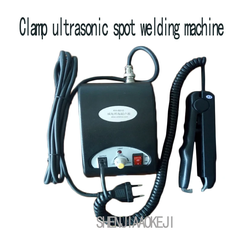 

kh-6010 ultrasonic welding machine Mini clamp type welding machine cake box pvc box plastic meal box spot welder 220V 1PC