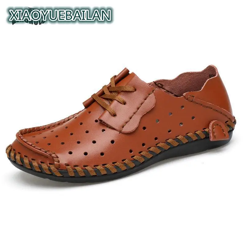 

2017 New Men's Leather Shoes Men's Casual Shoes Mens Fashion Breathable