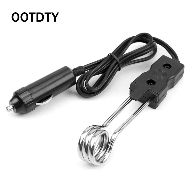 

Mini Portable New 12V Car Immersion Heater Tea Coffee Water Auto Electric Heater