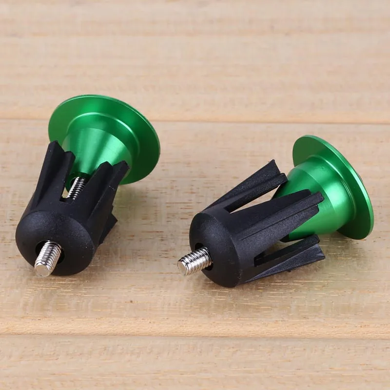 

1 Pair Alloy Road Bike MTB Cycling Handlebar Cap End Grip Colored Handle Plug Cover YA88