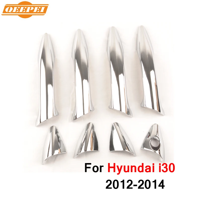 Наружная крышка дверной ручки QEEPEI 8 шт. для Hyundai i30 2012 2013 2014 сделано в Китае QDC027|hyundai