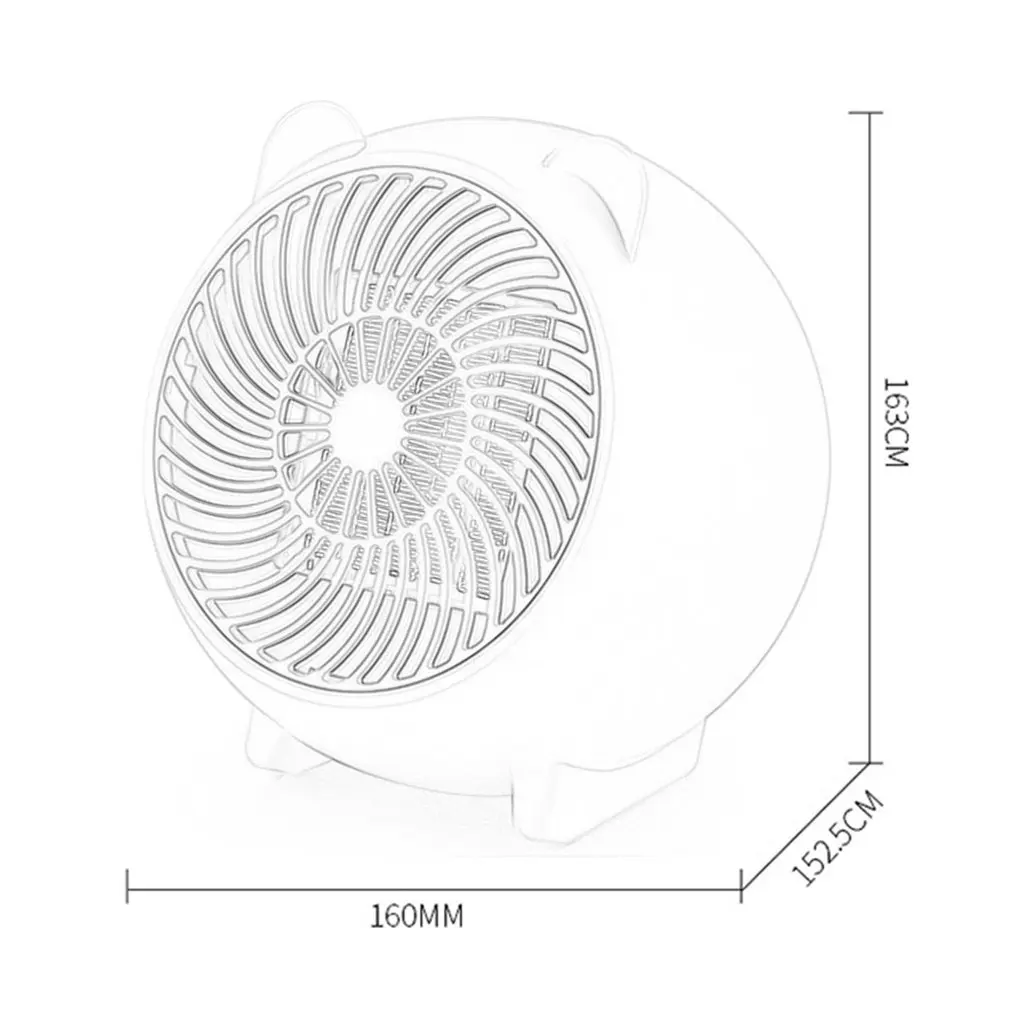 250 Вт Портативный электрический теплее вентилятор обогреватель горячий термостат бесшумные зимние обогреватели для домашнего офиса