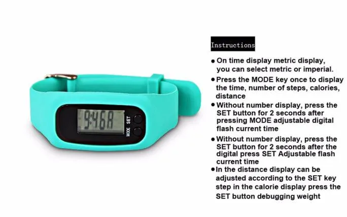 Лидер продаж, светодиодный женские часы с цифровым шагомером, шаговым бегом, шаговым шагом, счетчиком калорий, браслет, Reloj de dama, Wd3sea1