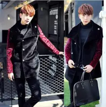 Free shipping !!! Qiu dong outfit of men’s fashion a new coat of cultivate one’s morality man fur and cotton dust coat / M-XL