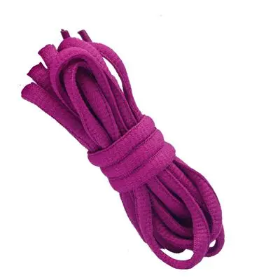 100 см/3" овальные плоские шнурки Шнурки кроссовок 24 цветов для выбора - Цвет: No 12 purple red