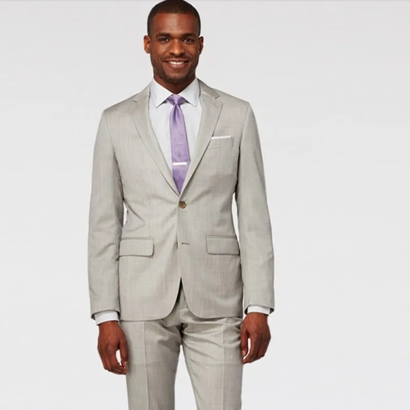 tuxedo for font b men b font font b suit b font light grey groom wear