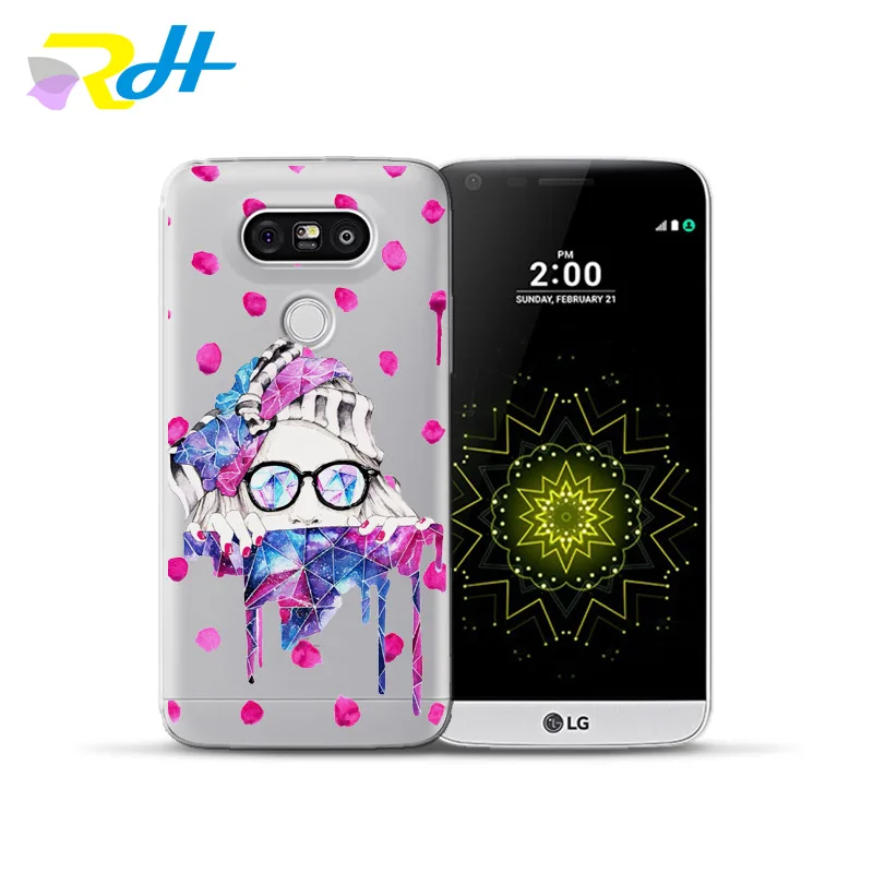 Чехол для телефона LG G4 G5 G6 мягкий цветной Модный чехол Q6 Q8 K4 K7 K8 K10 2017 X Power 2