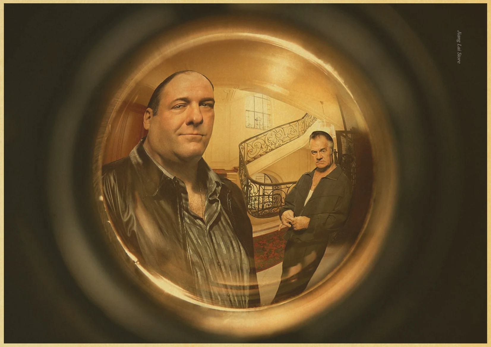 James Gandolfini Sopranos винтажный бумажный плакат настенная живопись украшение дома 42X30 см 30X21 см - Цвет: H162