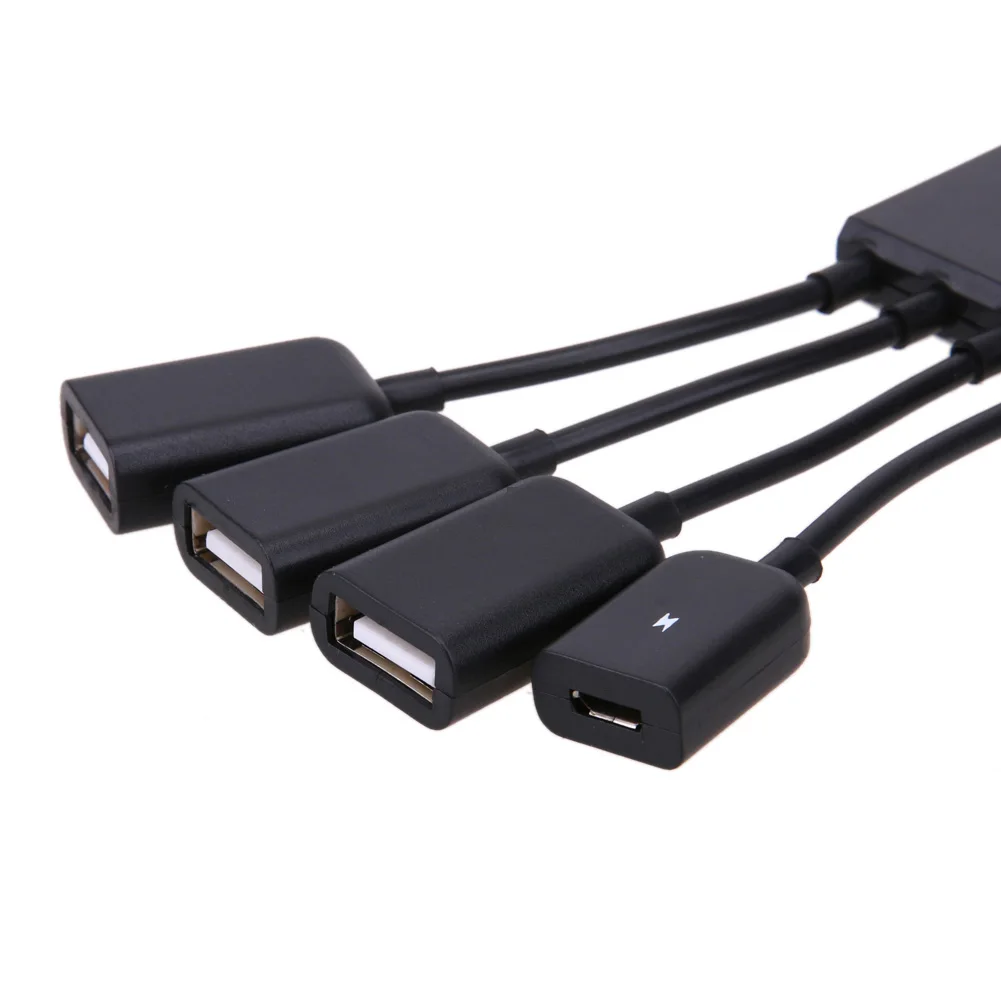 Usb хаб с 4 портами 19 см несколько OTG зарядный кабель адаптер USB 3 1 Type C концентратор
