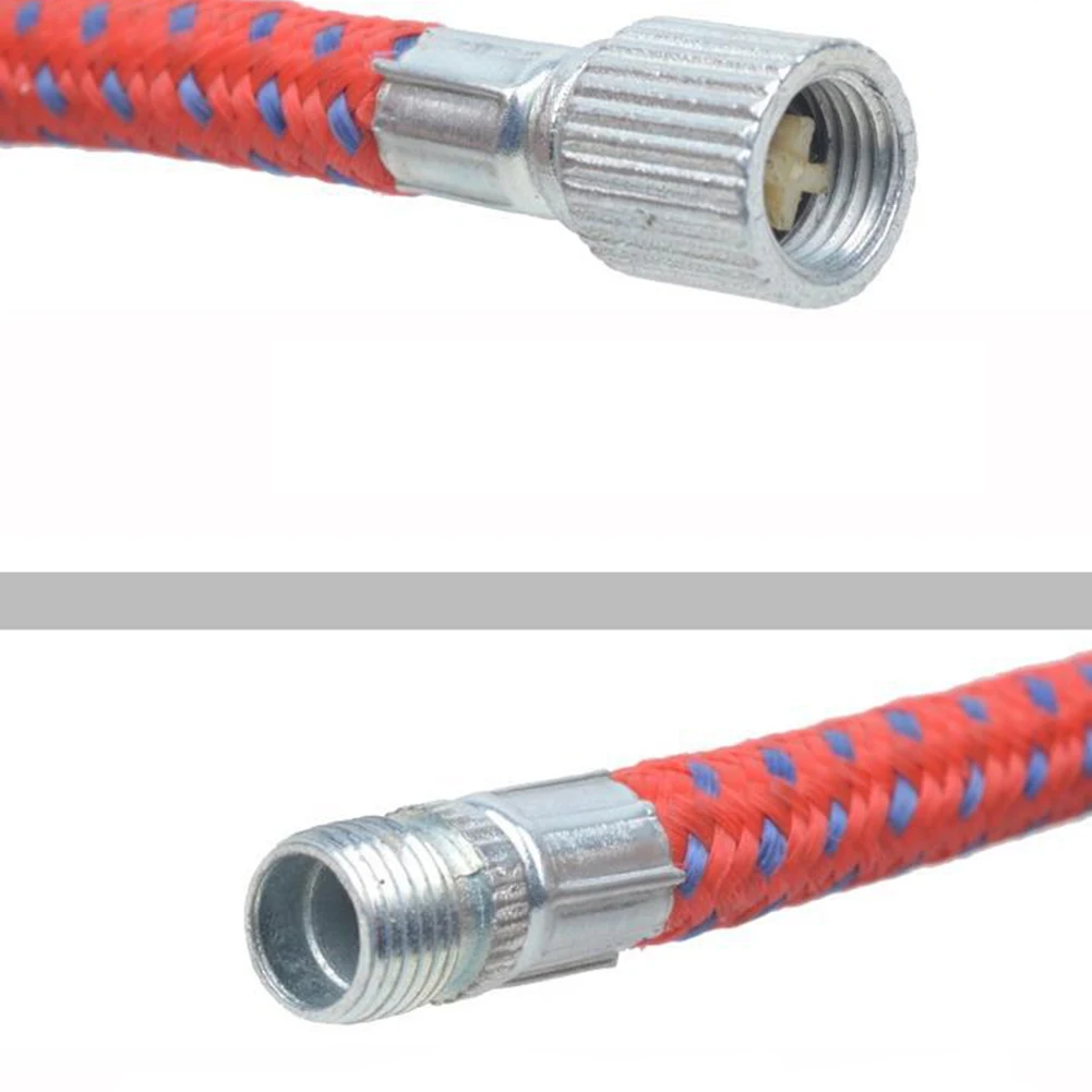 

5pcs Easy Apply Adapter High Pressure Practical Connector Durable Flexible For Bicycle Pump Rotating Air Hose Inflating